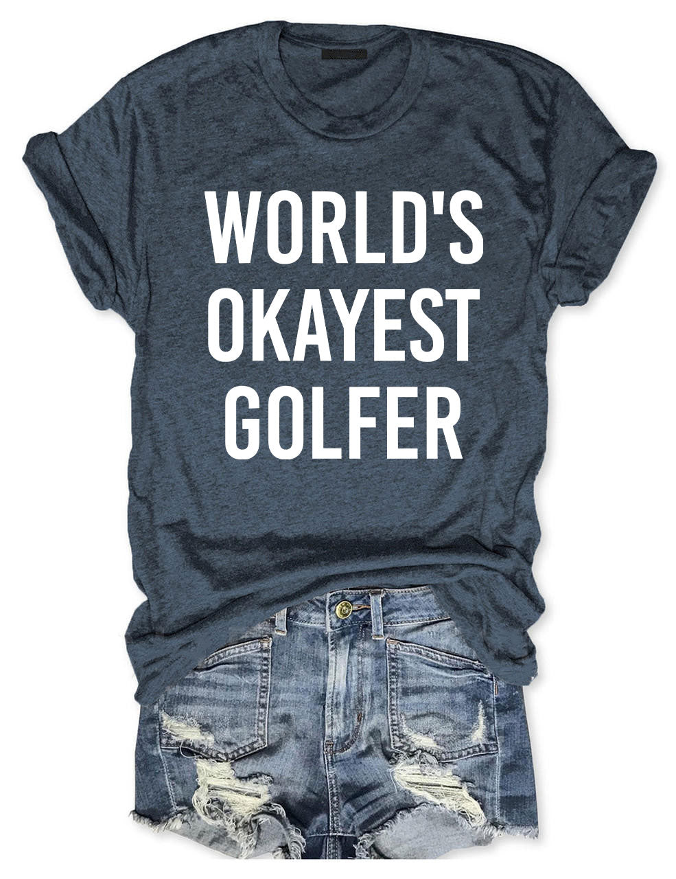 World's Okayest Golfer T-shirt