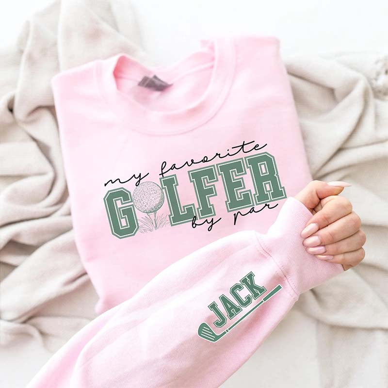 Custom Name Golf Mama Sweatshirt