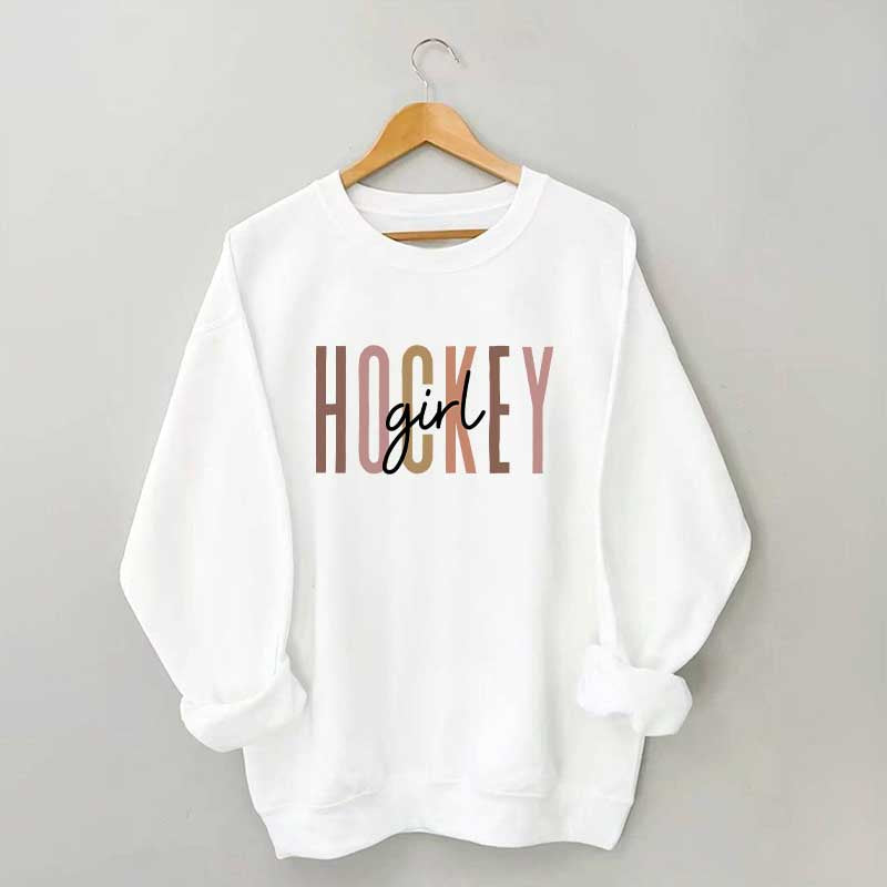 Hockey Girl Lover Sweatshirt