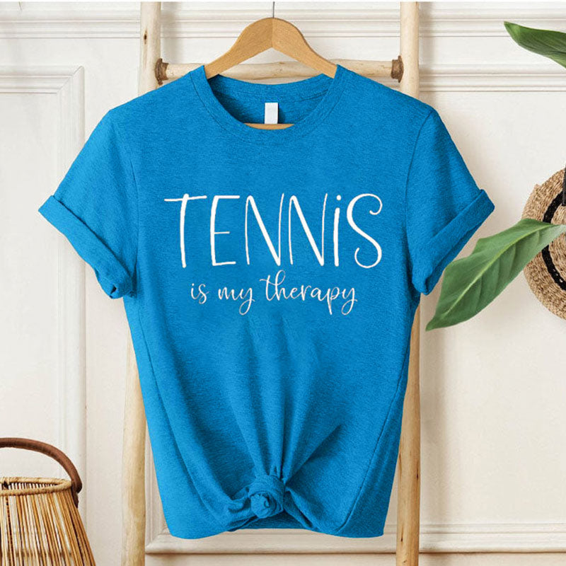 Tennis Is My Therapy T-Shirt