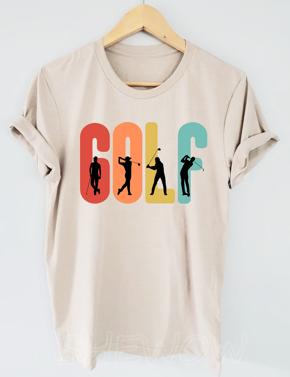 Rainbow Golf T-shirt