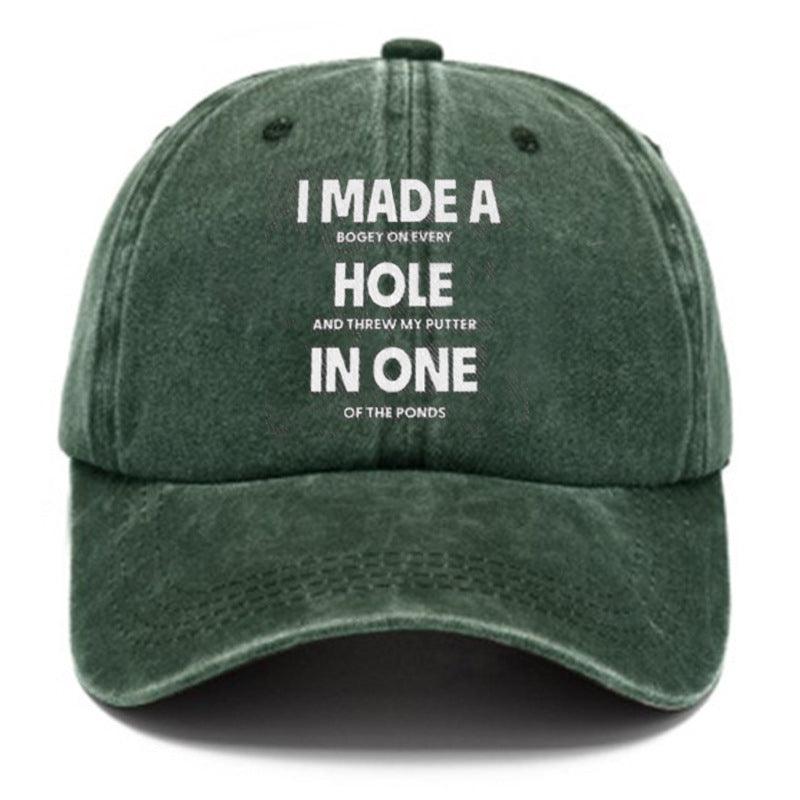 Putt It Behind You: The Golf Hat for Letting Go of Mistakes