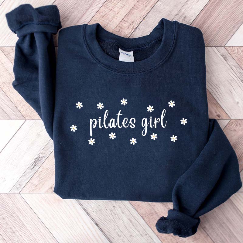 Comfort Colors Pilates Girl Dasiy Sweatshirt
