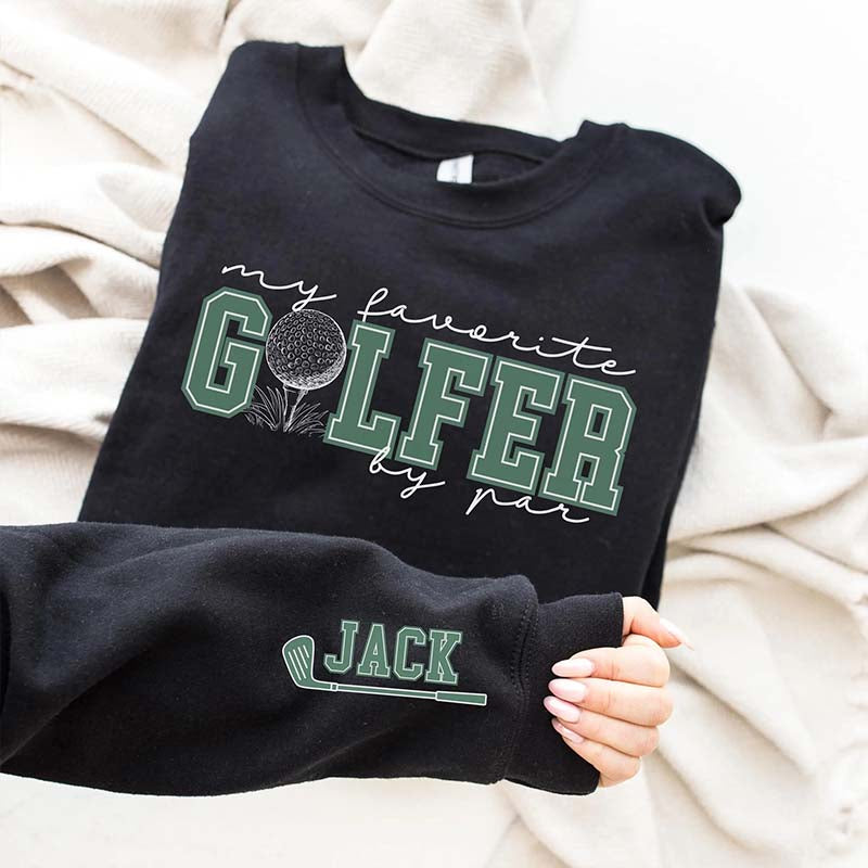 Custom Name Golf Mama Sweatshirt