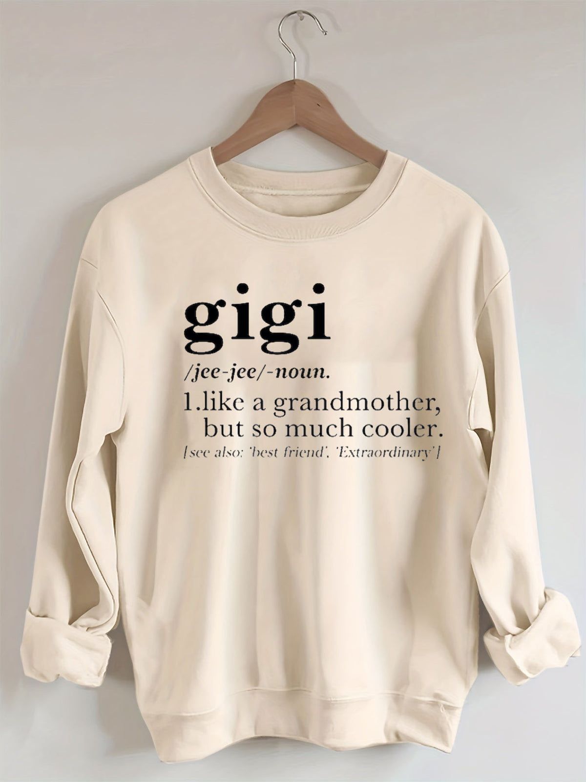 Gigi Grandmother Sweatshirt