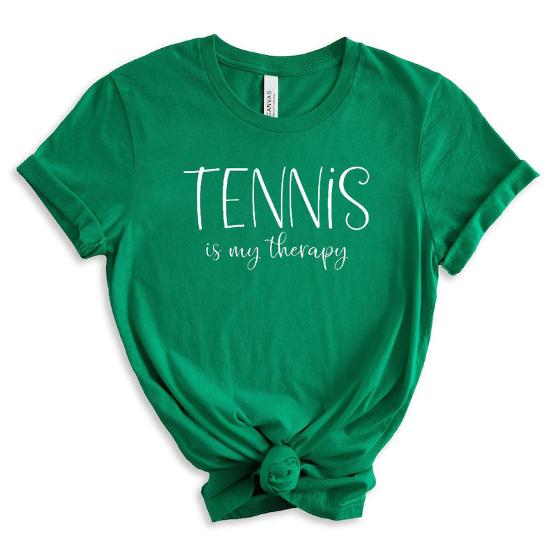 Tennis Is My Therapy T-Shirt