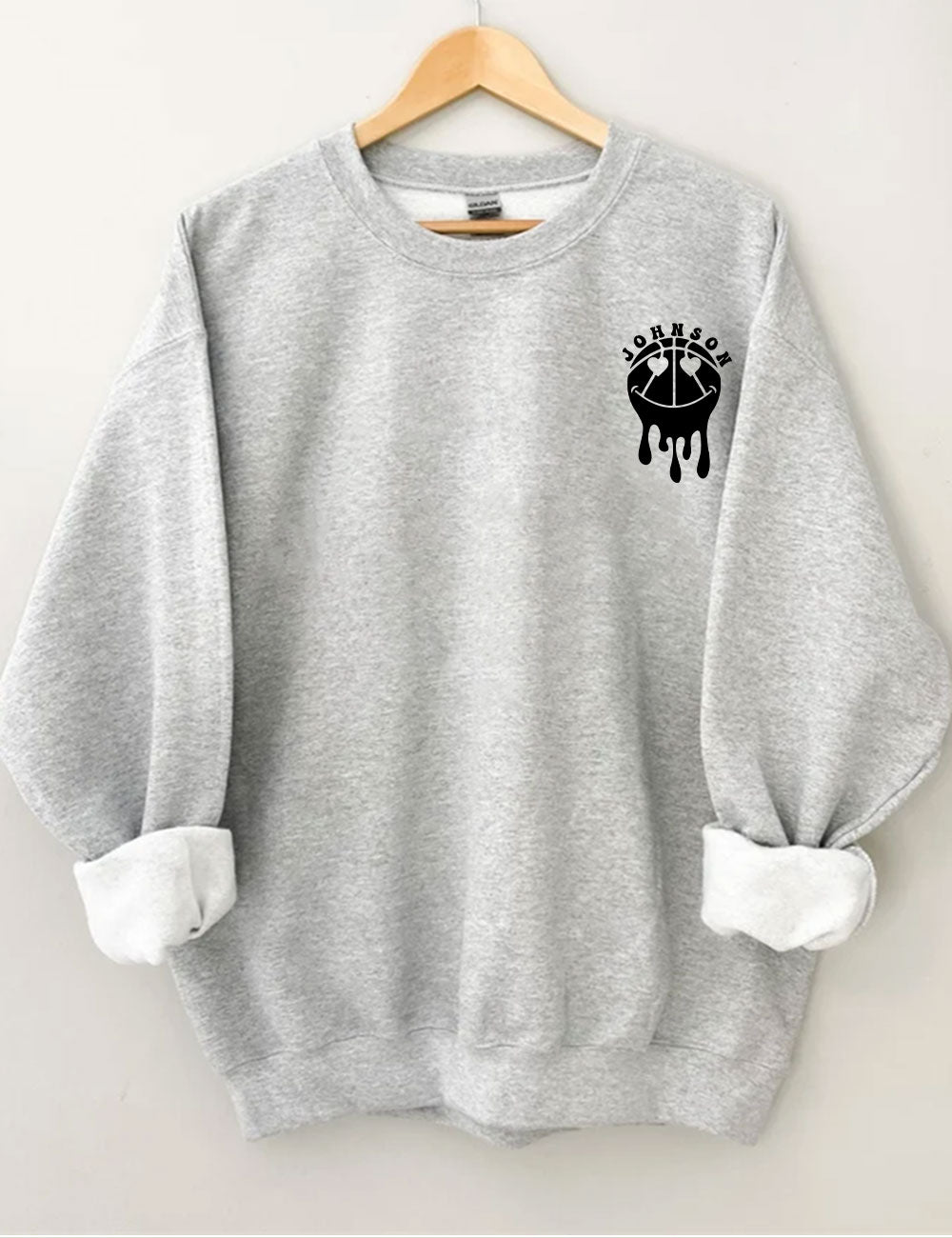 Somebody's Loud And Proud Custom Name Basketball Mama Sweatshirt