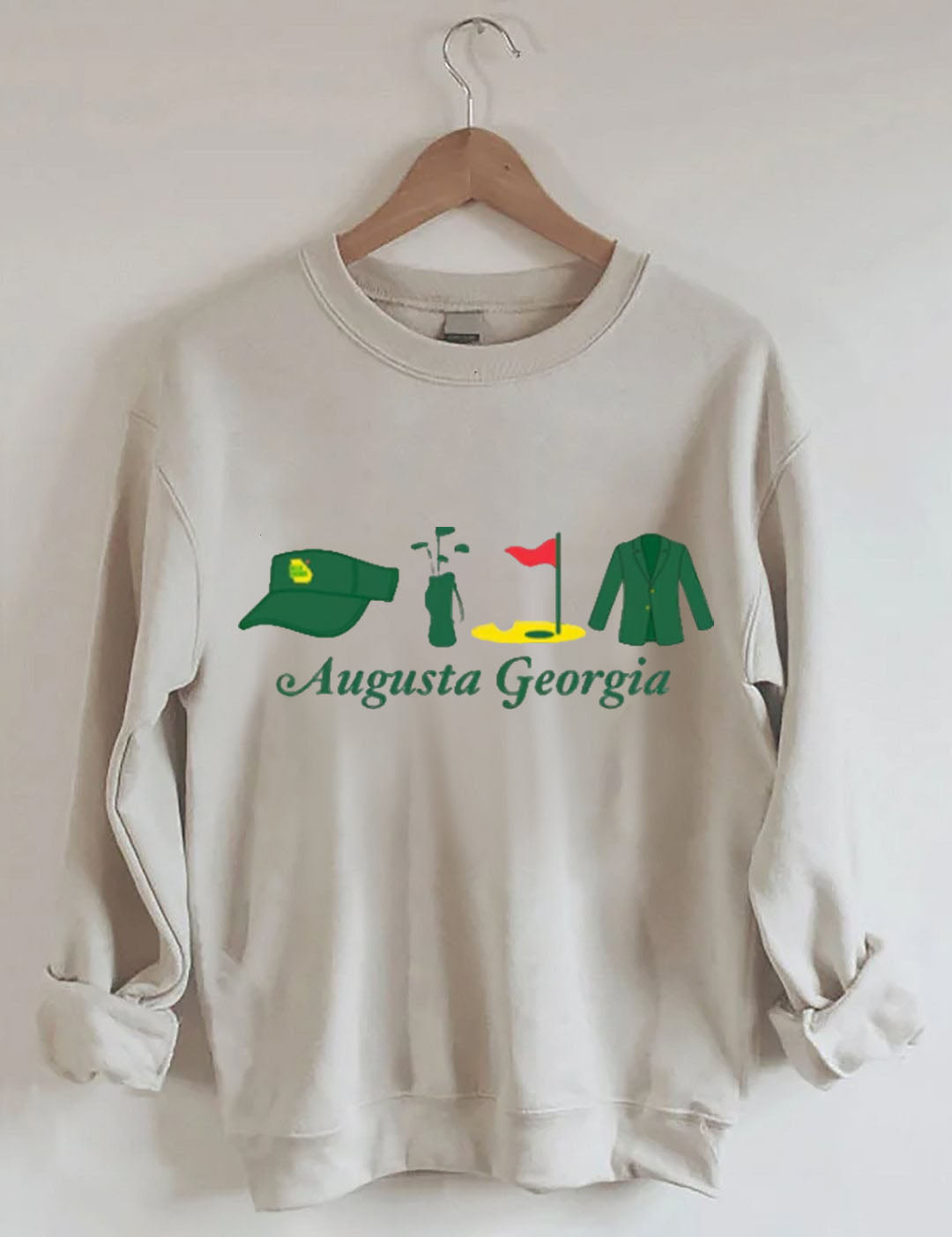 Augusta National Masters Golf Club Inspired Queen Sweatshirt