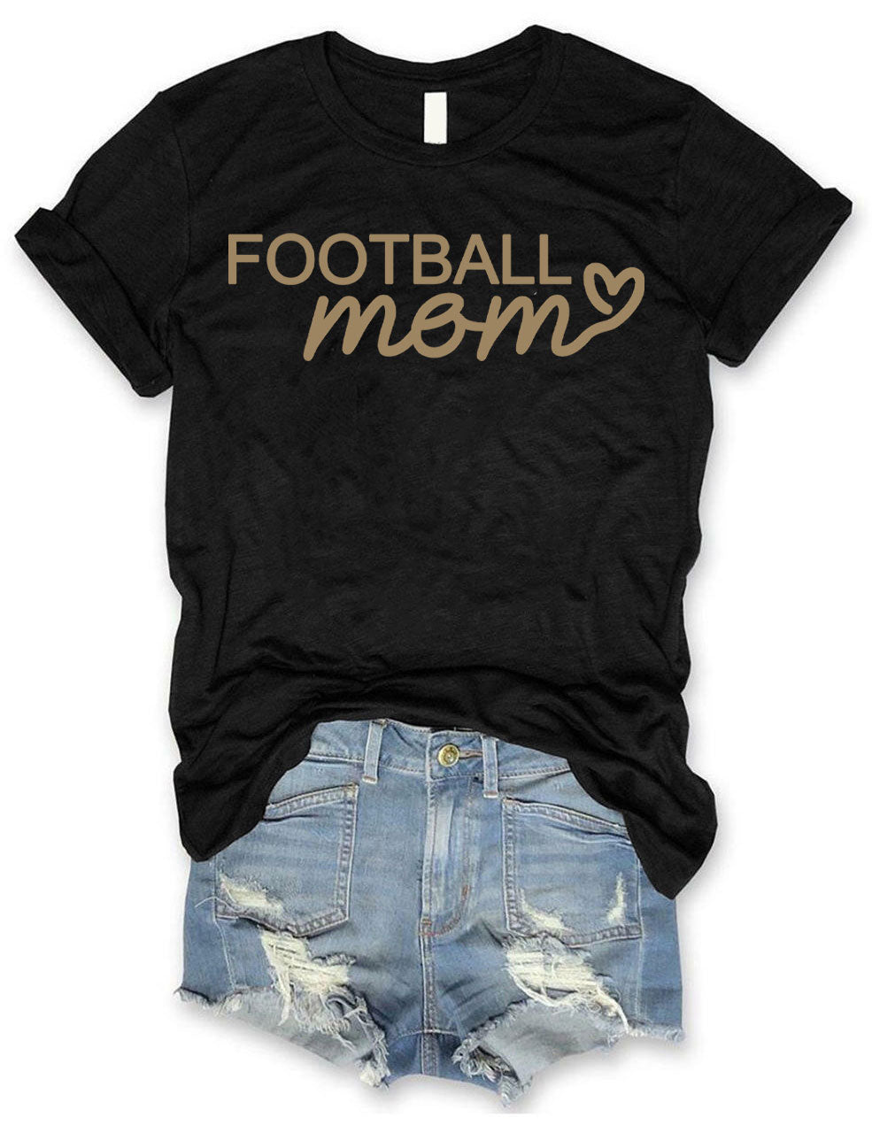 Football Mom Custom T-shirt