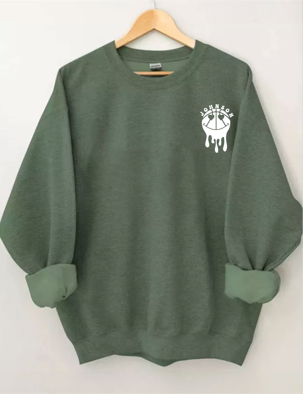 Somebody's Loud And Proud Custom Name Basketball Mama Sweatshirt