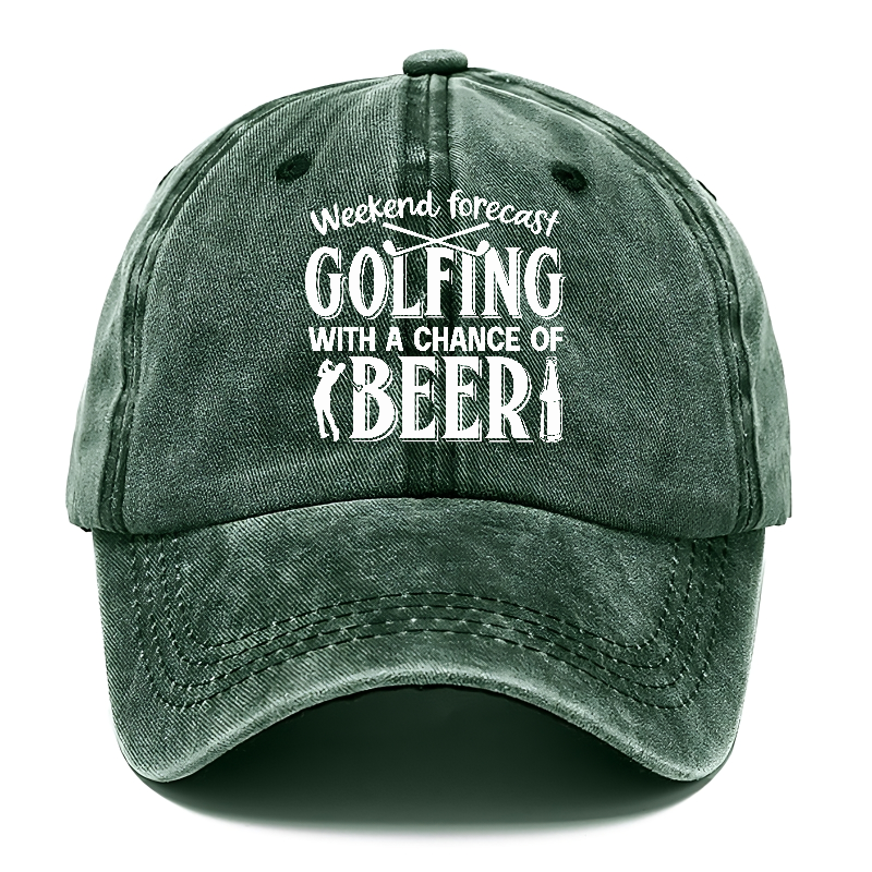 Weekend Forecast Golfing Classic Cap