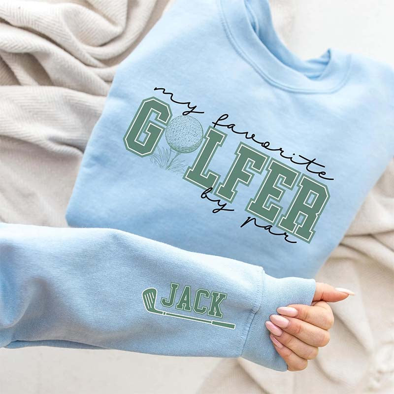 Custom Name Golf Mama Sweatshirt