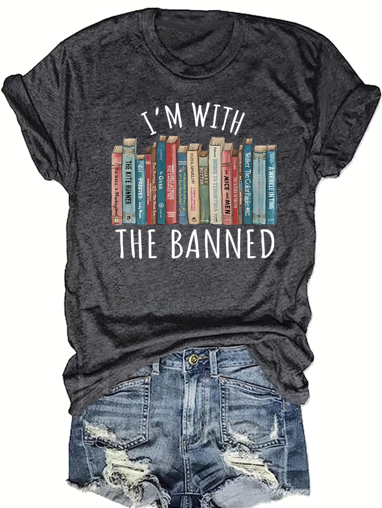 I'm With The Banned Book T-shirt