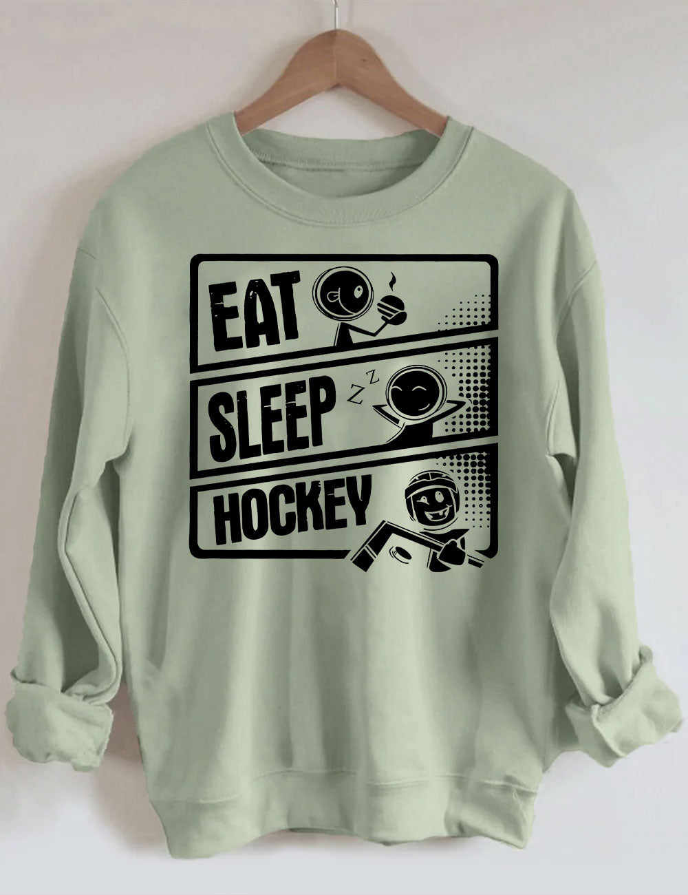 Eat Sleep Hockey Sweatshirt