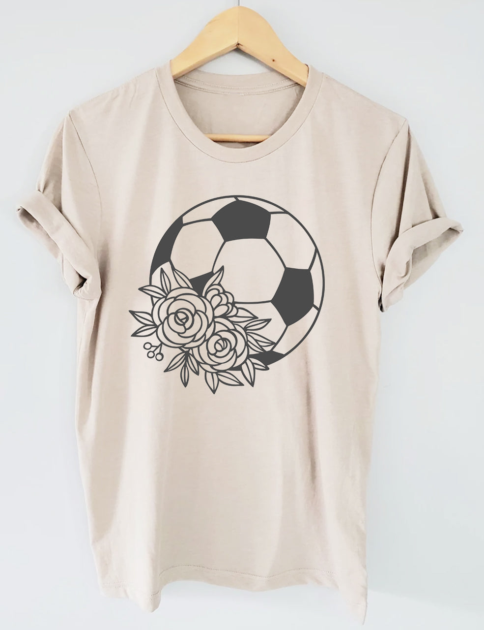 Flowers Football T-shirt