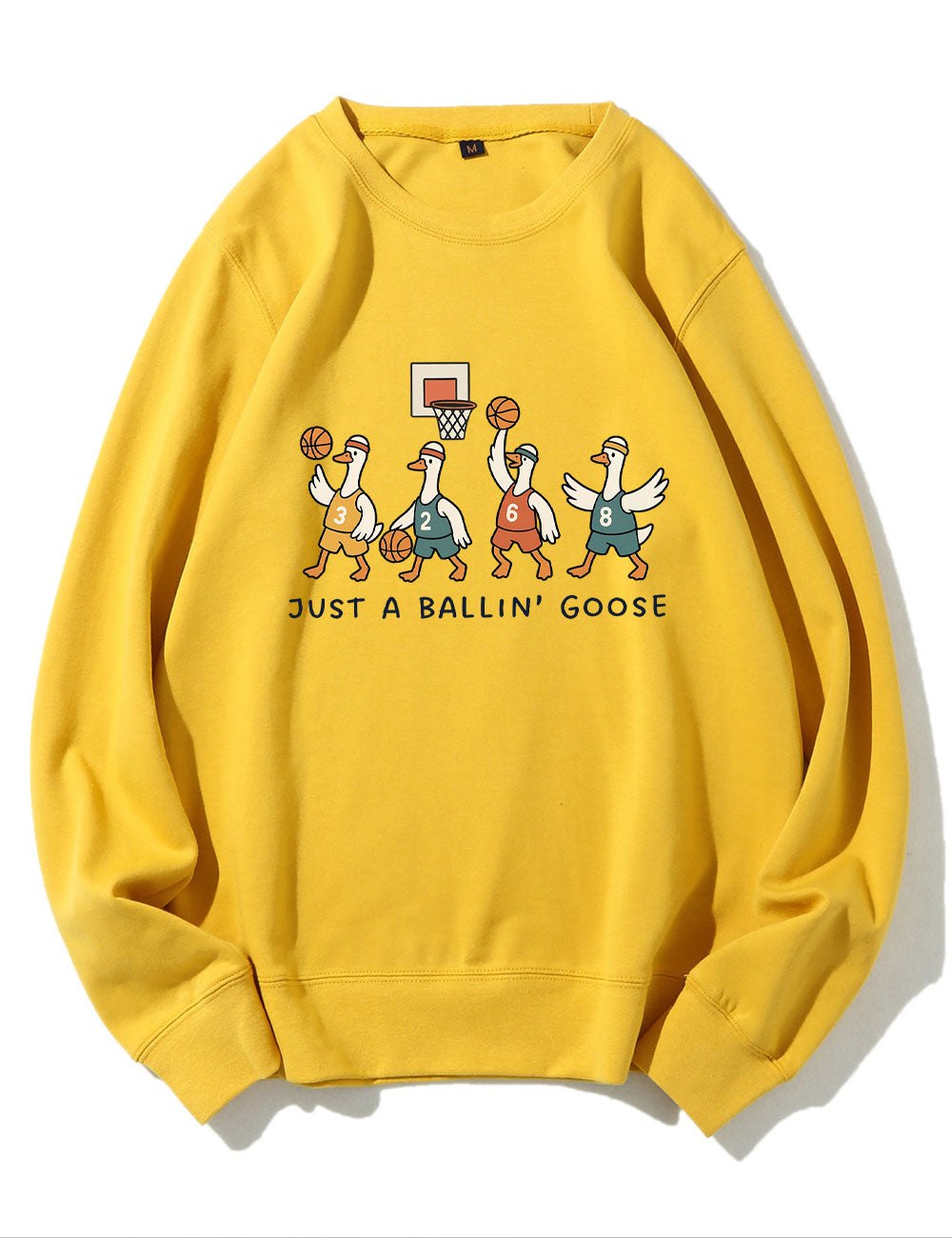 Just a Ballin' Goose Basketball Sweatshirt