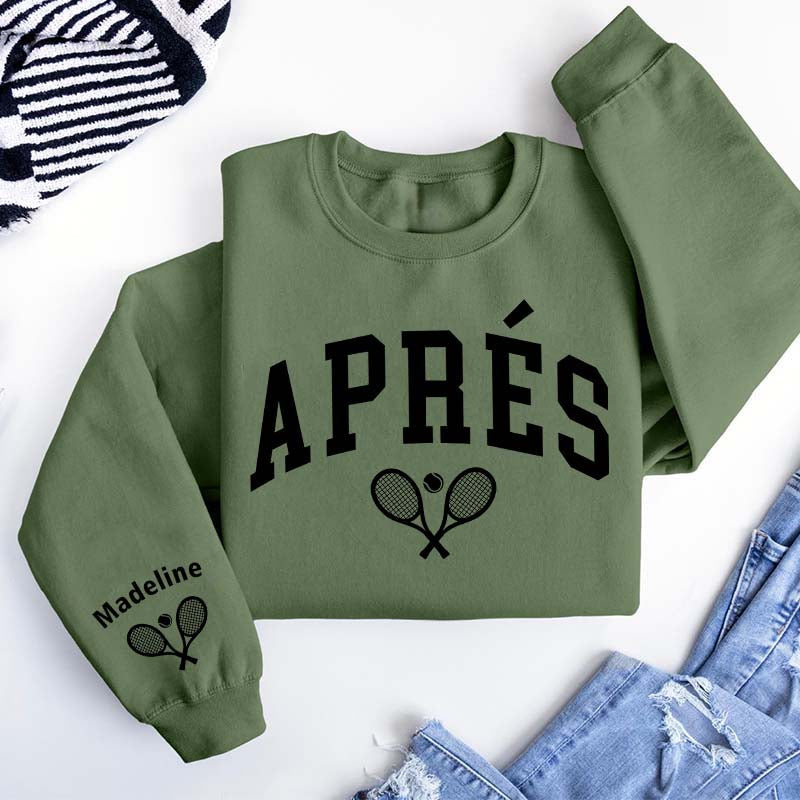 Custom Name Tennis Sweatshirt