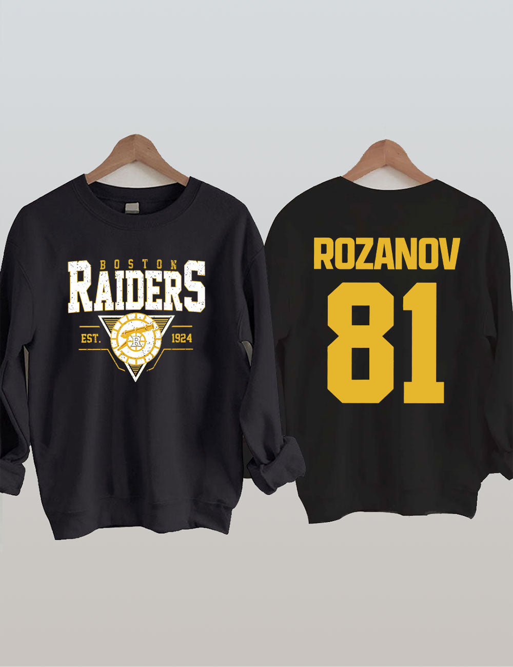 Ilya Rozanov #81-Boston Raiders Funny Sweatshirt