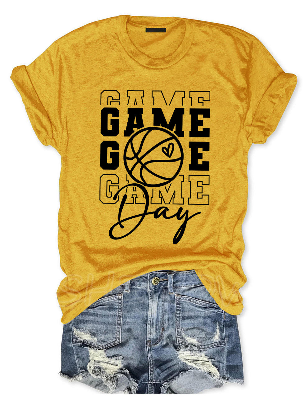 Game Day Basketball T-shirt