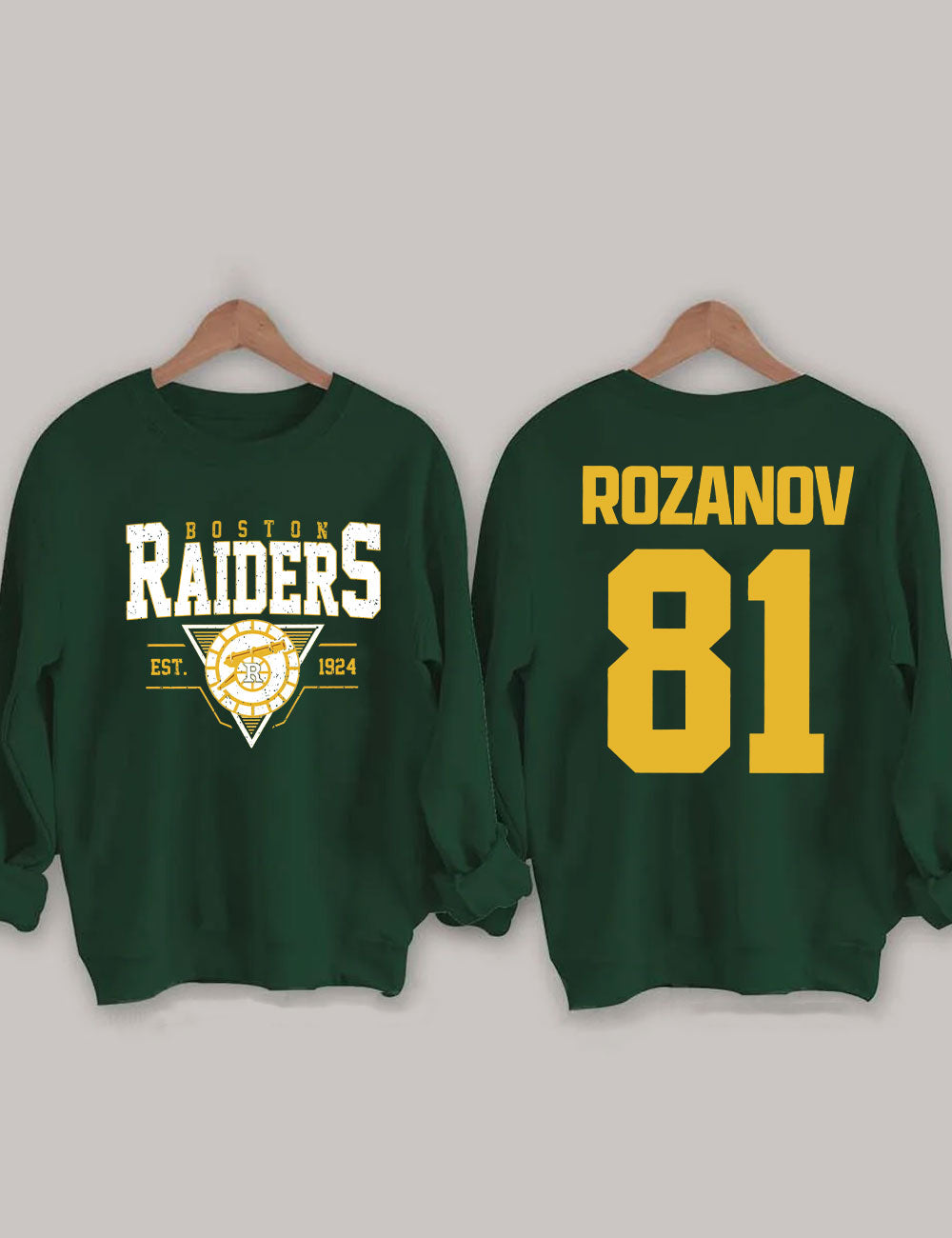 Ilya Rozanov #81-Boston Raiders Funny Sweatshirt