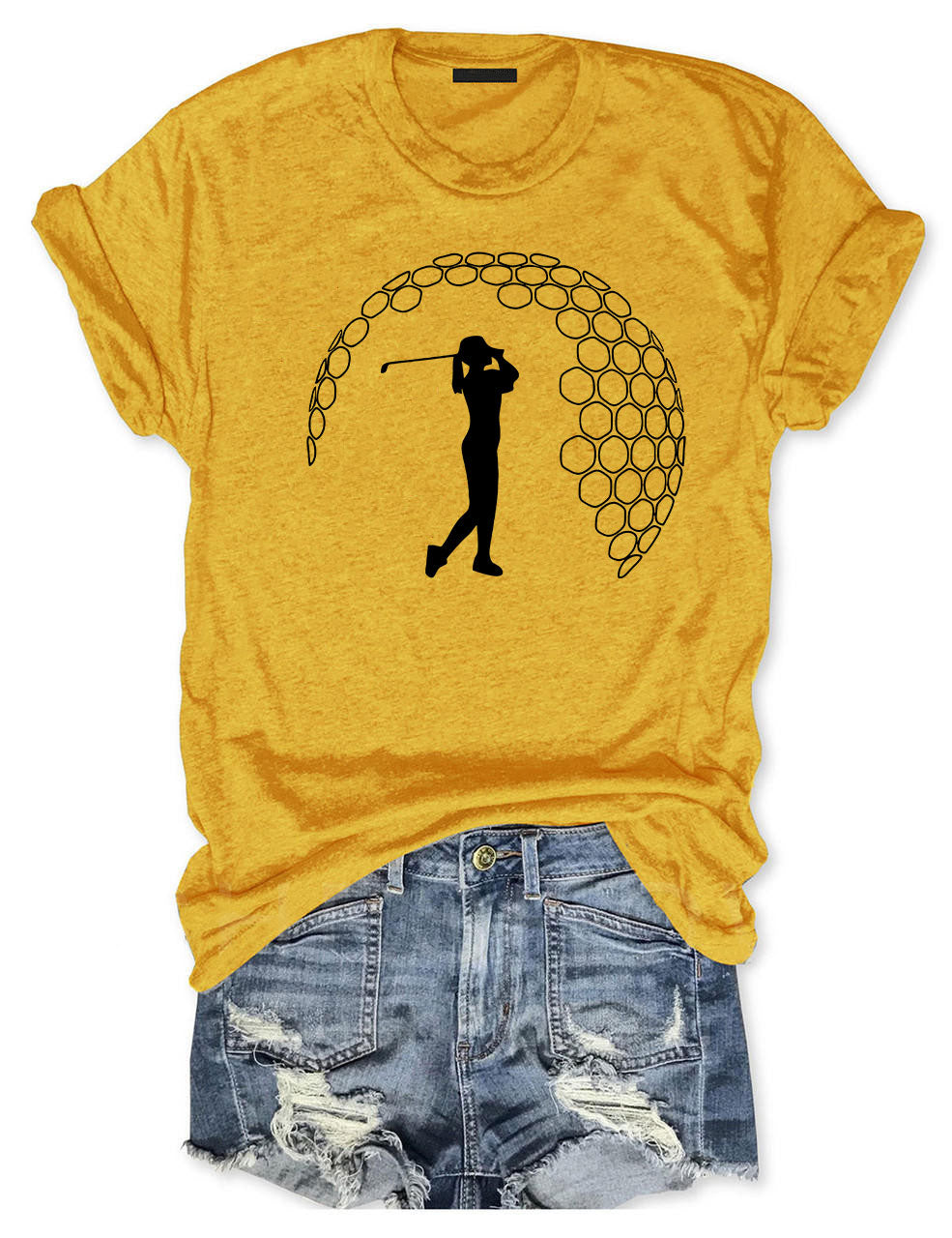 Female Golfer T-shirt