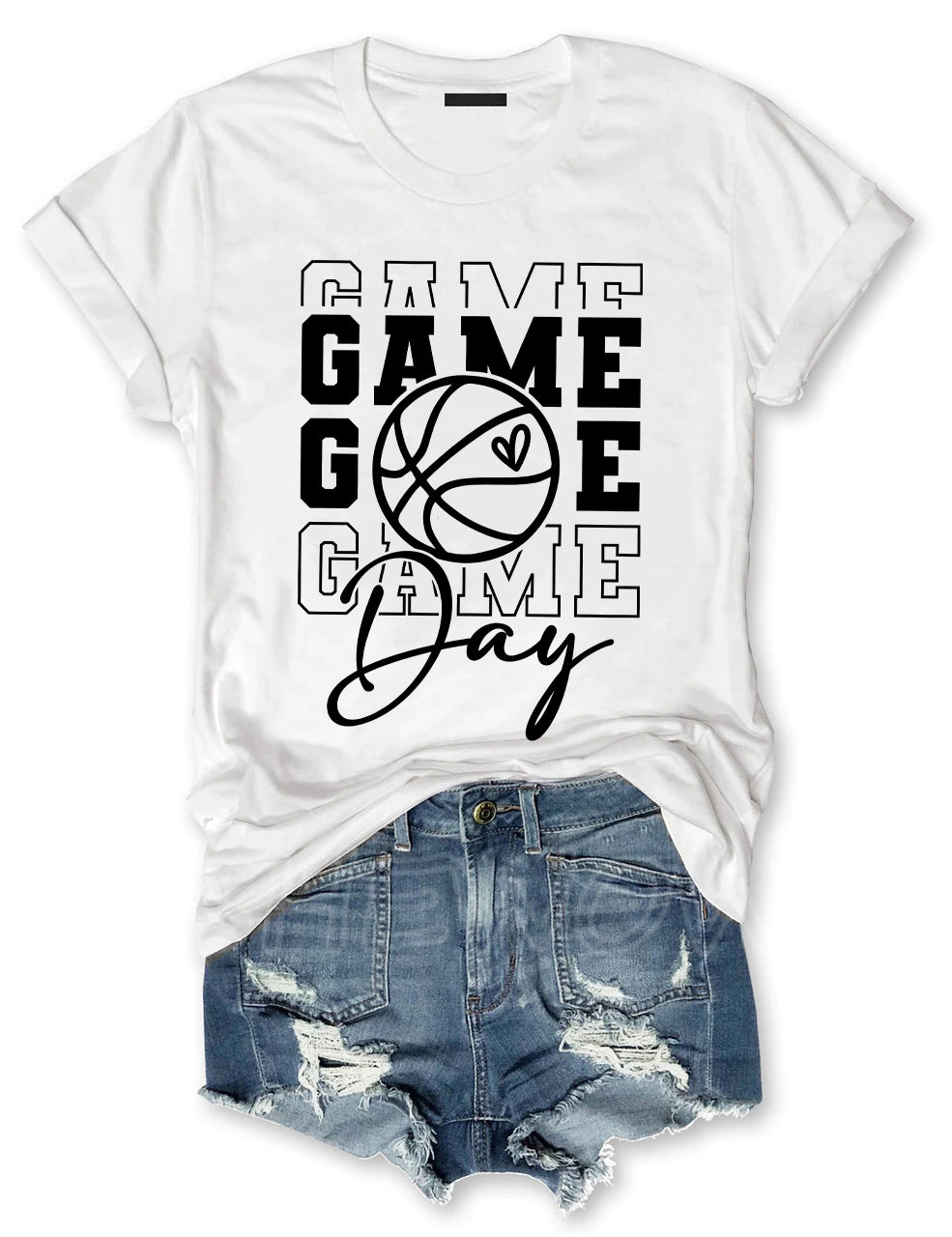 Game Day Basketball T-shirt