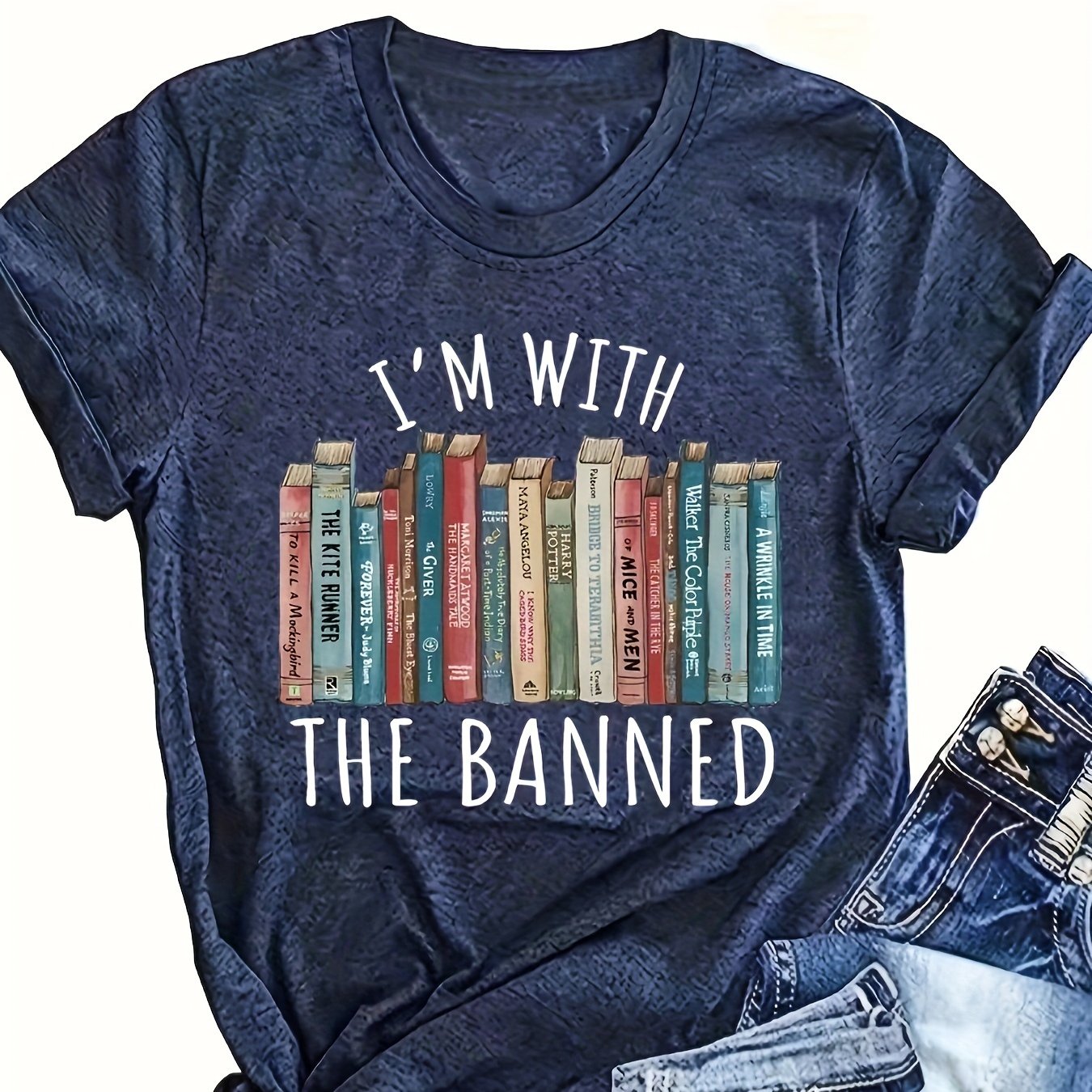I'm With The Banned Book T-shirt