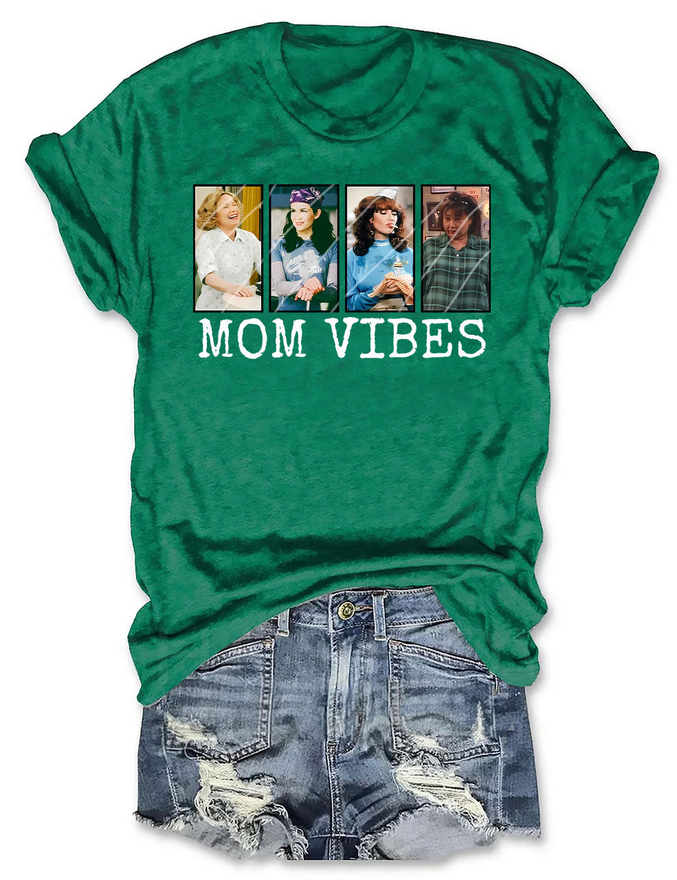 Retro 90's Mom Vibes T-shirt