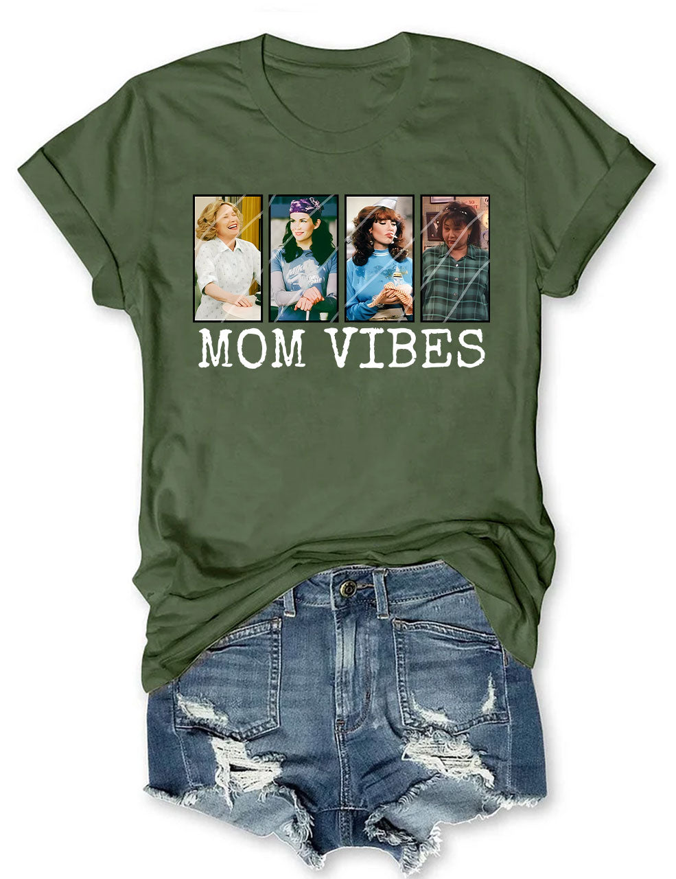 Retro 90's Mom Vibes T-shirt