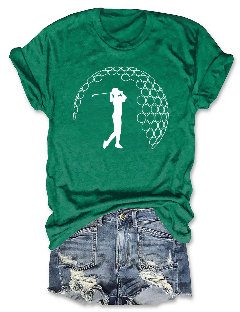 Female Golfer T-shirt