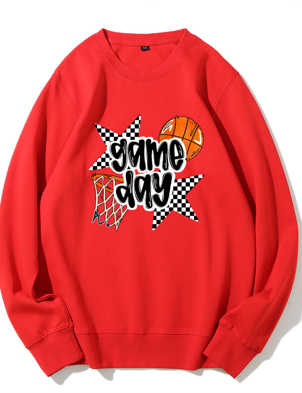 Custom Name Basketball Game Day Sweatshirt