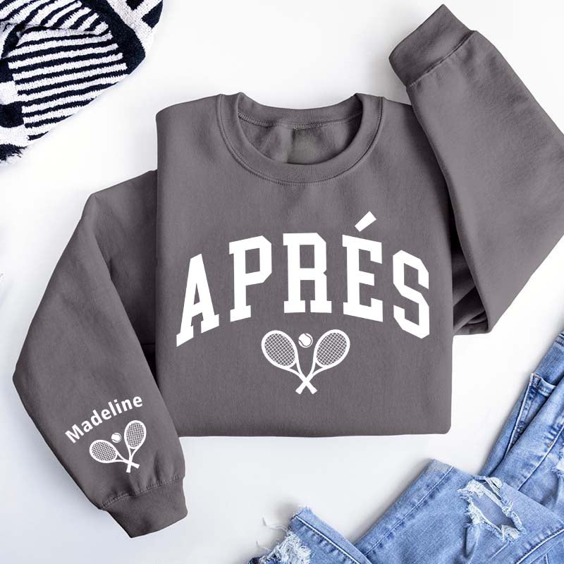 Custom Name Tennis Sweatshirt