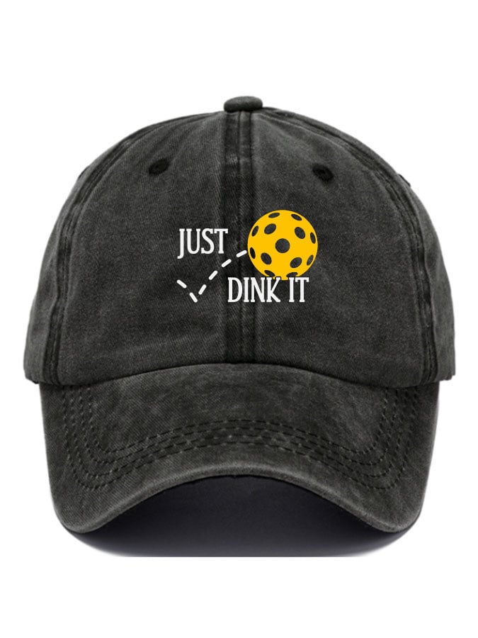 Women's Pickleball Washed Cotton Printed Hat