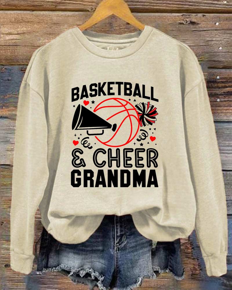 Basketball & Cheer Grandma Sweatshirt