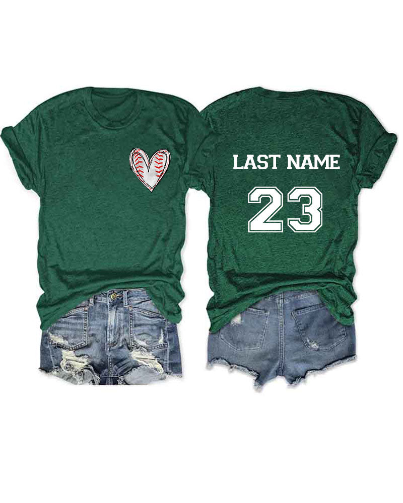 Personalized Baseball T-Shirt