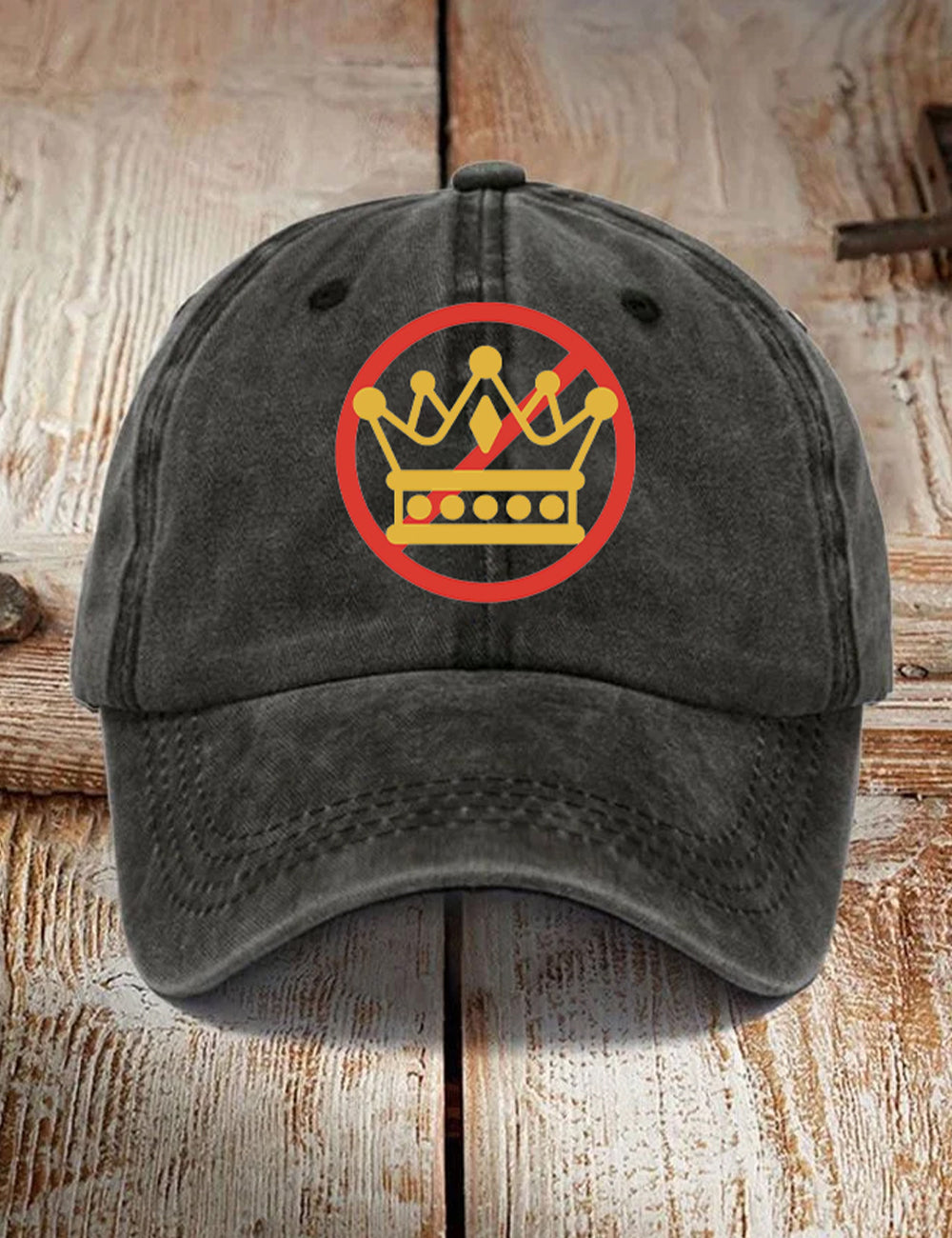 No Kings In America Anti Maga Baseball Cap