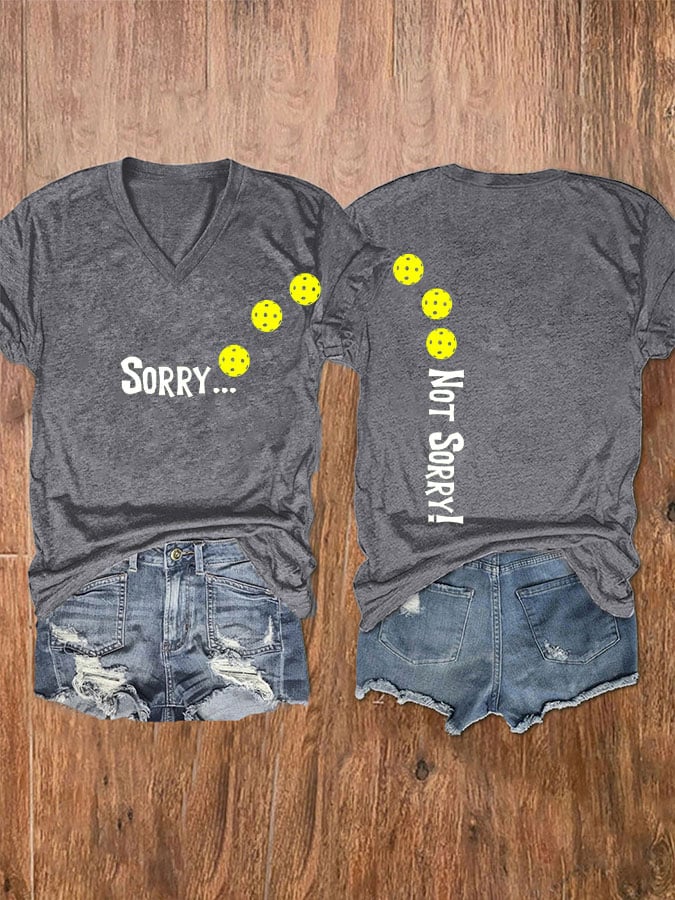 Women's Pickleball Print T-Shirt