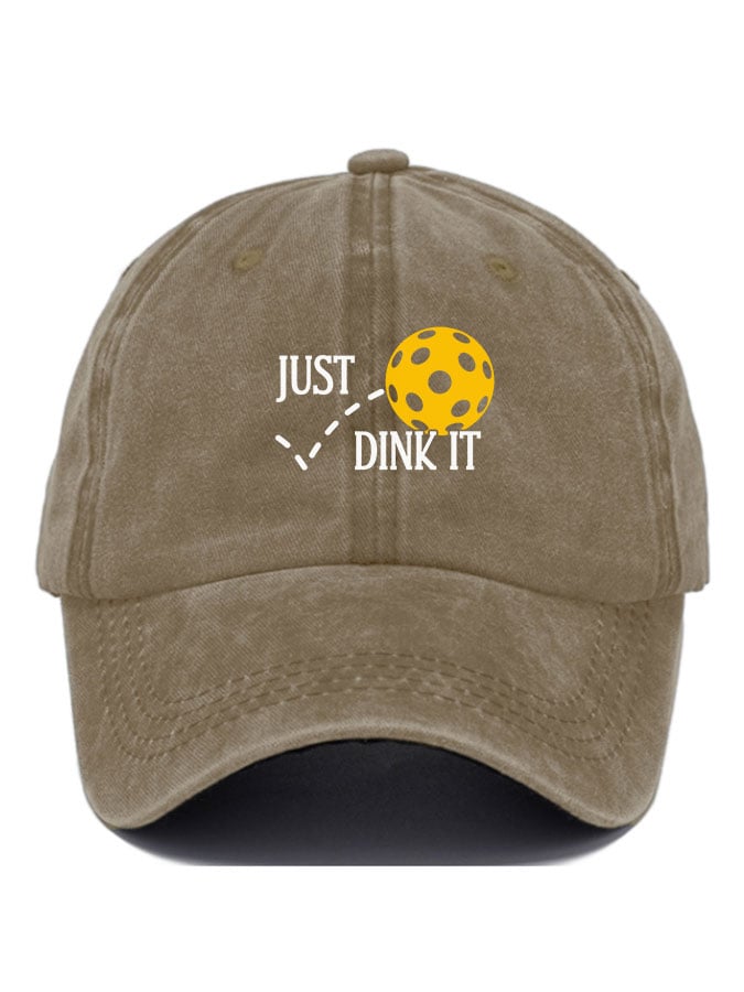 Women's Pickleball Washed Cotton Printed Hat
