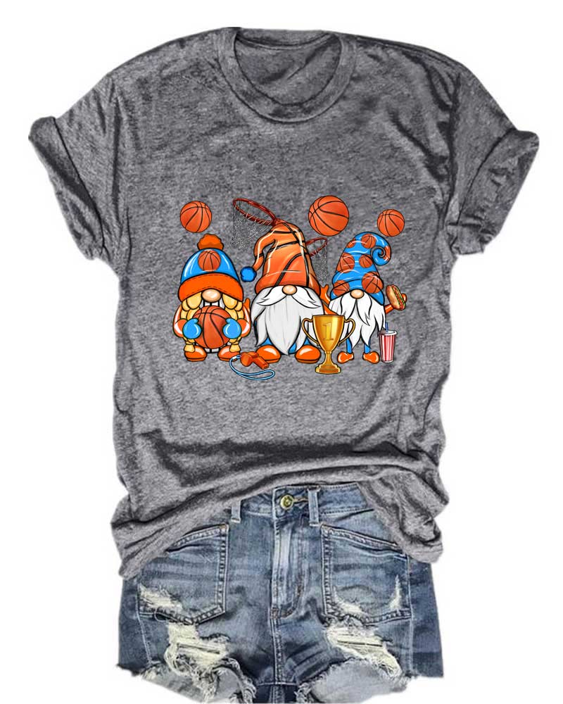 Basketball Gnomes T-Shirt