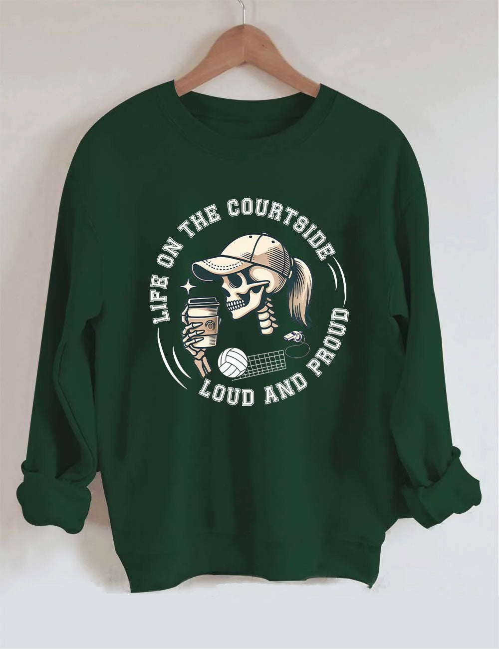 Proud Volleyball Mom Sweatshirt