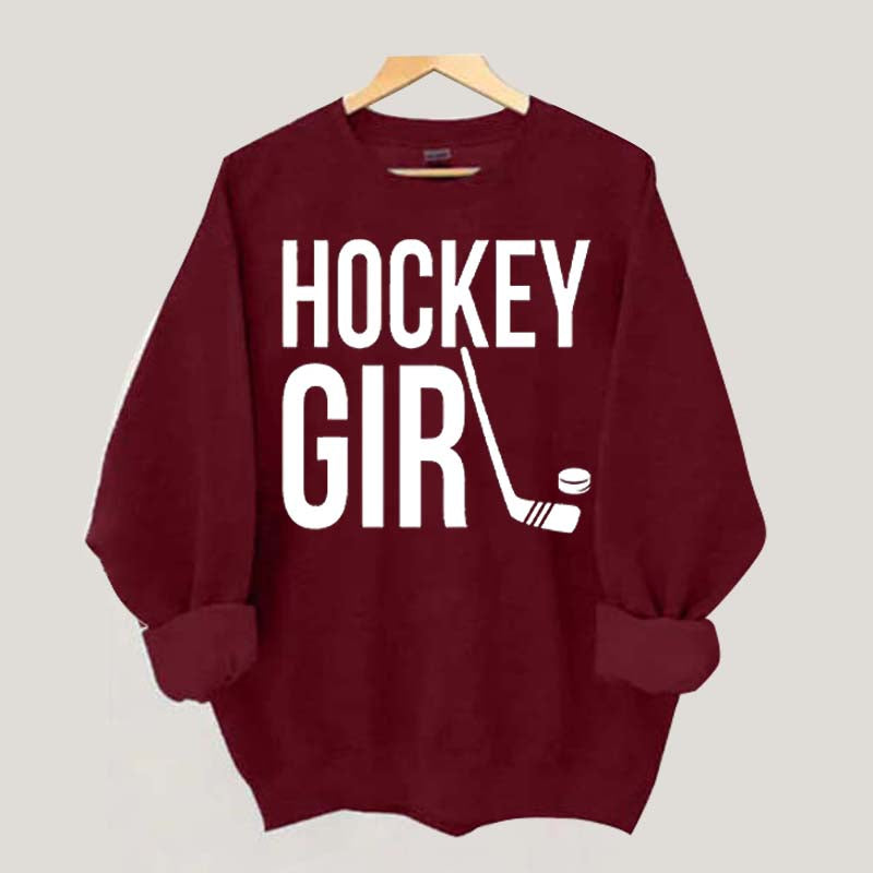 Hockey Girl Sweatshirt