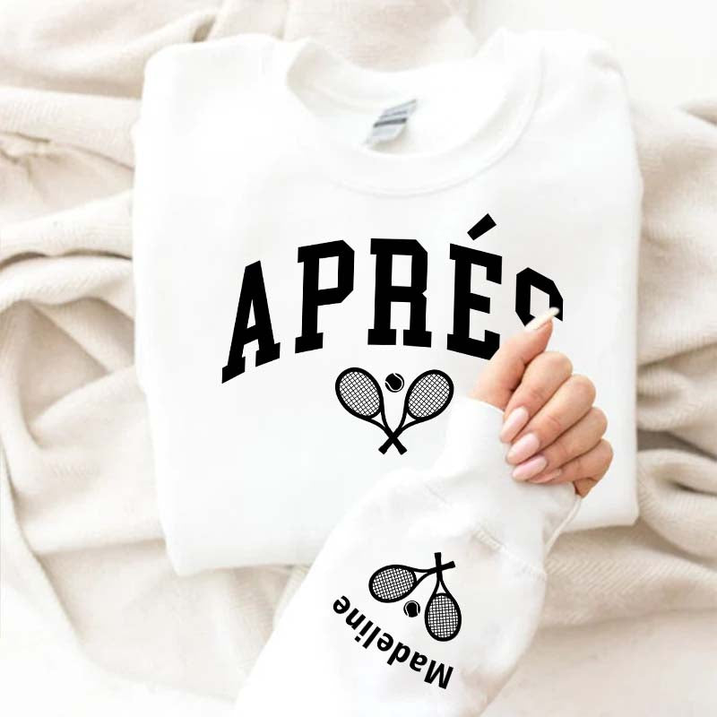 Custom Name Tennis Sweatshirt