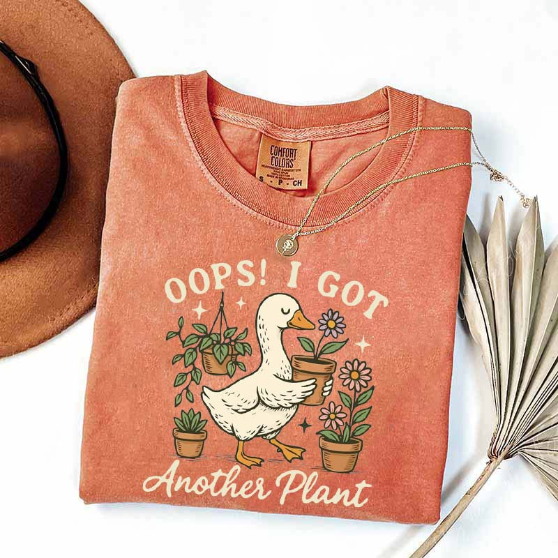 Oops I Got Another Plant Duck T-Shirt