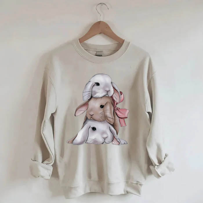 Happy Easter Rabbit Sweatshirt