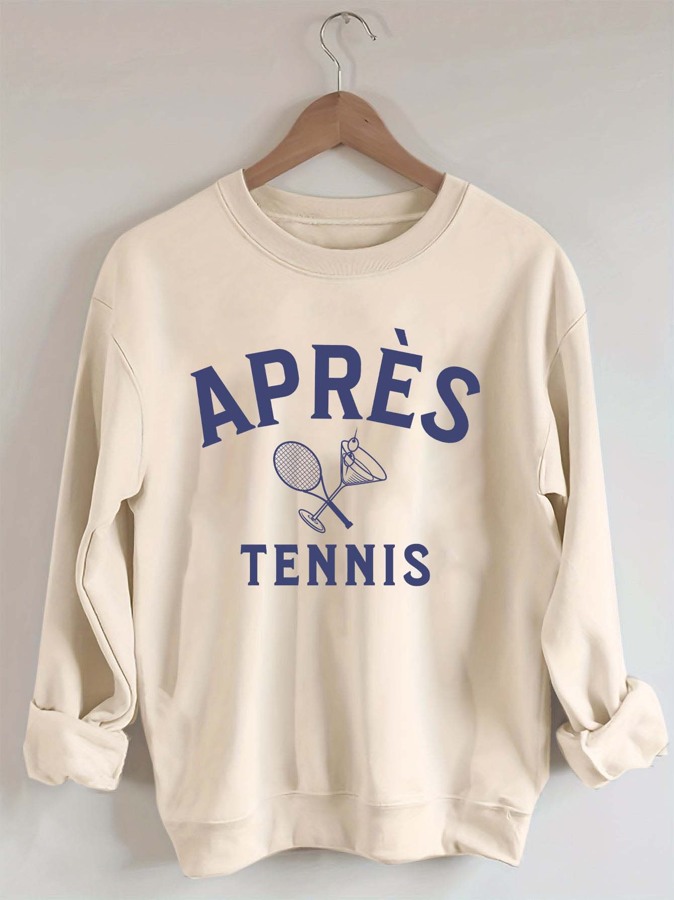 Retro Apres Tennis Sweatshirt