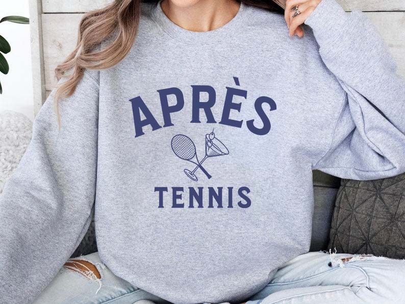 Retro Apres Tennis Sweatshirt