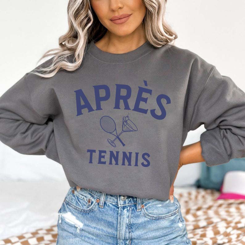 Retro Apres Tennis Sweatshirt