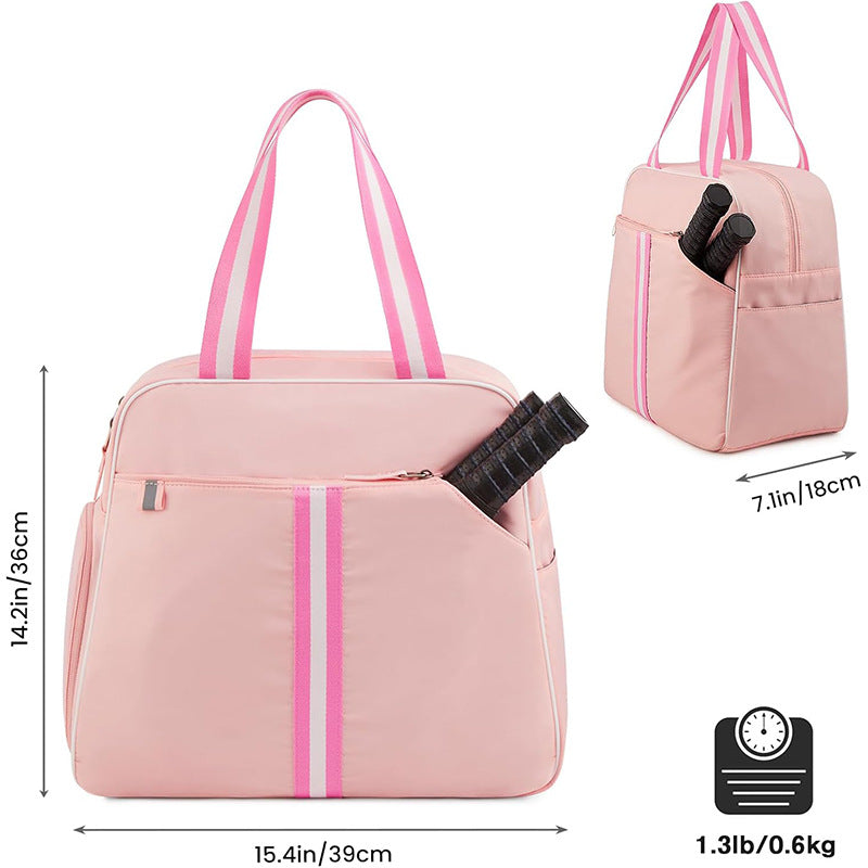 Universal 2-in-1 Pickleball Backpack with Shoe Compartment, Waterproof Pocket Pickleball Tote