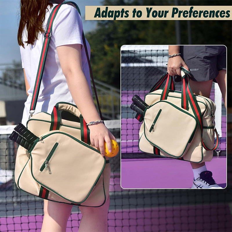 Waterproof Pickle Racket Bag Racket Tote Bag Weekend Sports Bag