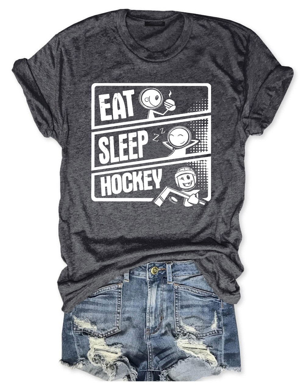 Eat Sleep Hockey T-shirt